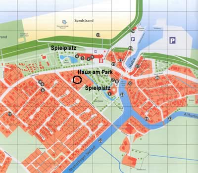 Plan von Neuharlingersiel
